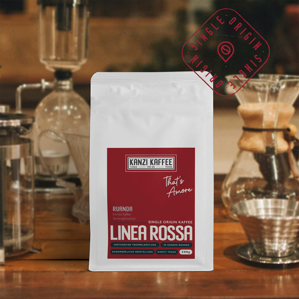 Linea Rossa - Ruanda Immas Kaffee